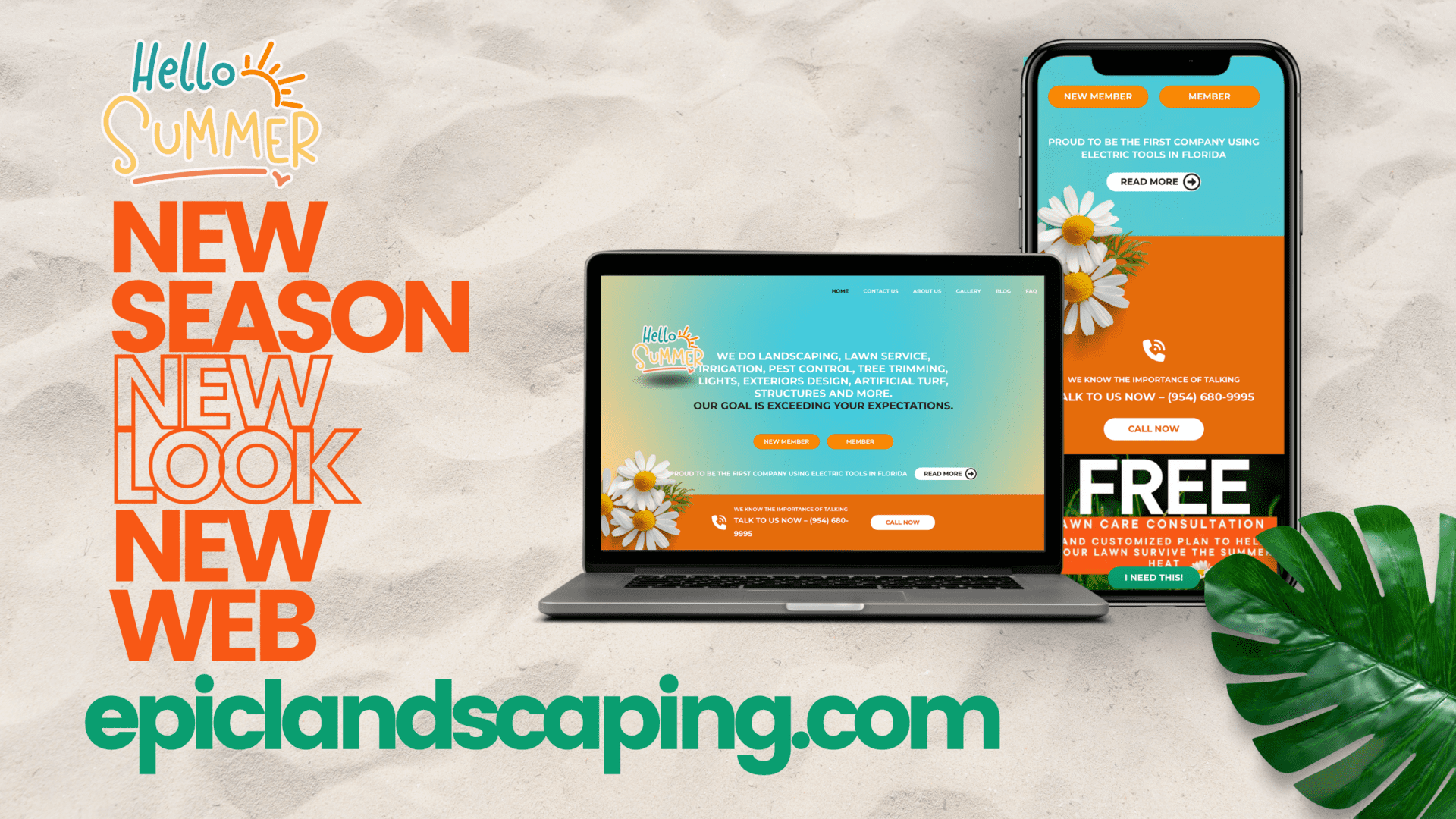 New Season New Look New Web epiclandscaping.com